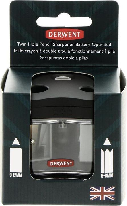 Image du produit Derwent Machine à tailler électrique noir-transparent