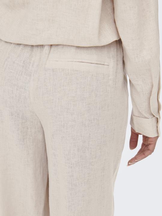 Actual product image Only High Waist Linen Mix Pants (32)