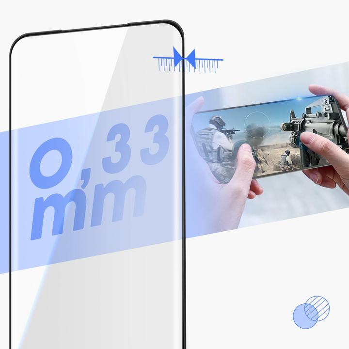 Actual product image Dux Ducis Curved-70 Series protective glass (1 Piece, Honor Magic6 Pro)