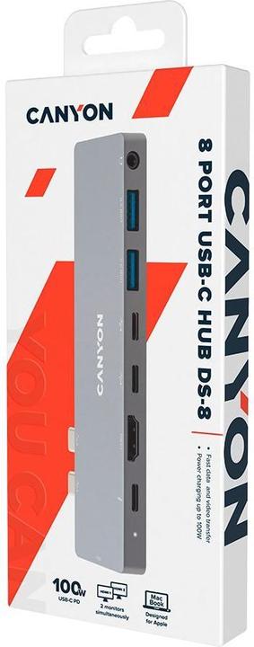 Actual product image Canyon CNS-TDS08DG (Thunderbolt, 8 ports)