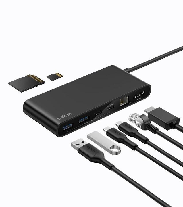 Actual product image Belkin Connect (USB-C, 8 ports)
