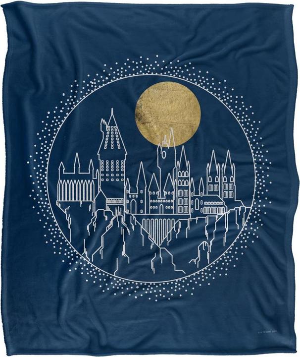 Image du produit - Couverture HOGWARTS (152 x 127 cm)