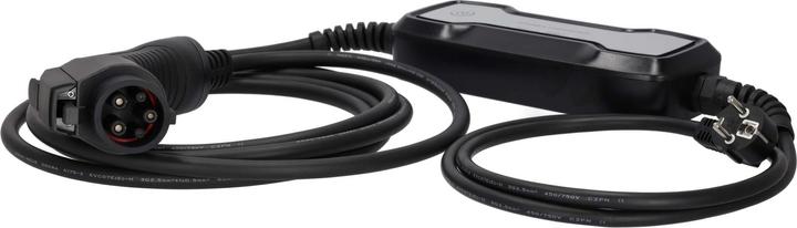 Actual product image Deltaco Electric car charging cable Schuko - Type 1, 1 phase, 3.6KW, 5m, black (3.60 kW, 16 A, 6 m)