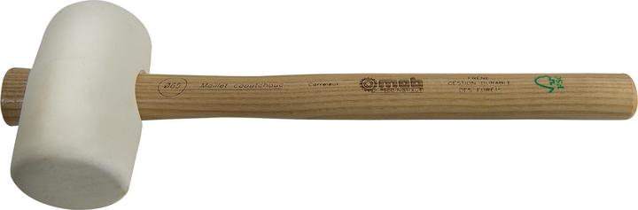 Actual product image Peddinghaus Rubber composition hammer 'Hard' with ash handle (500 g)