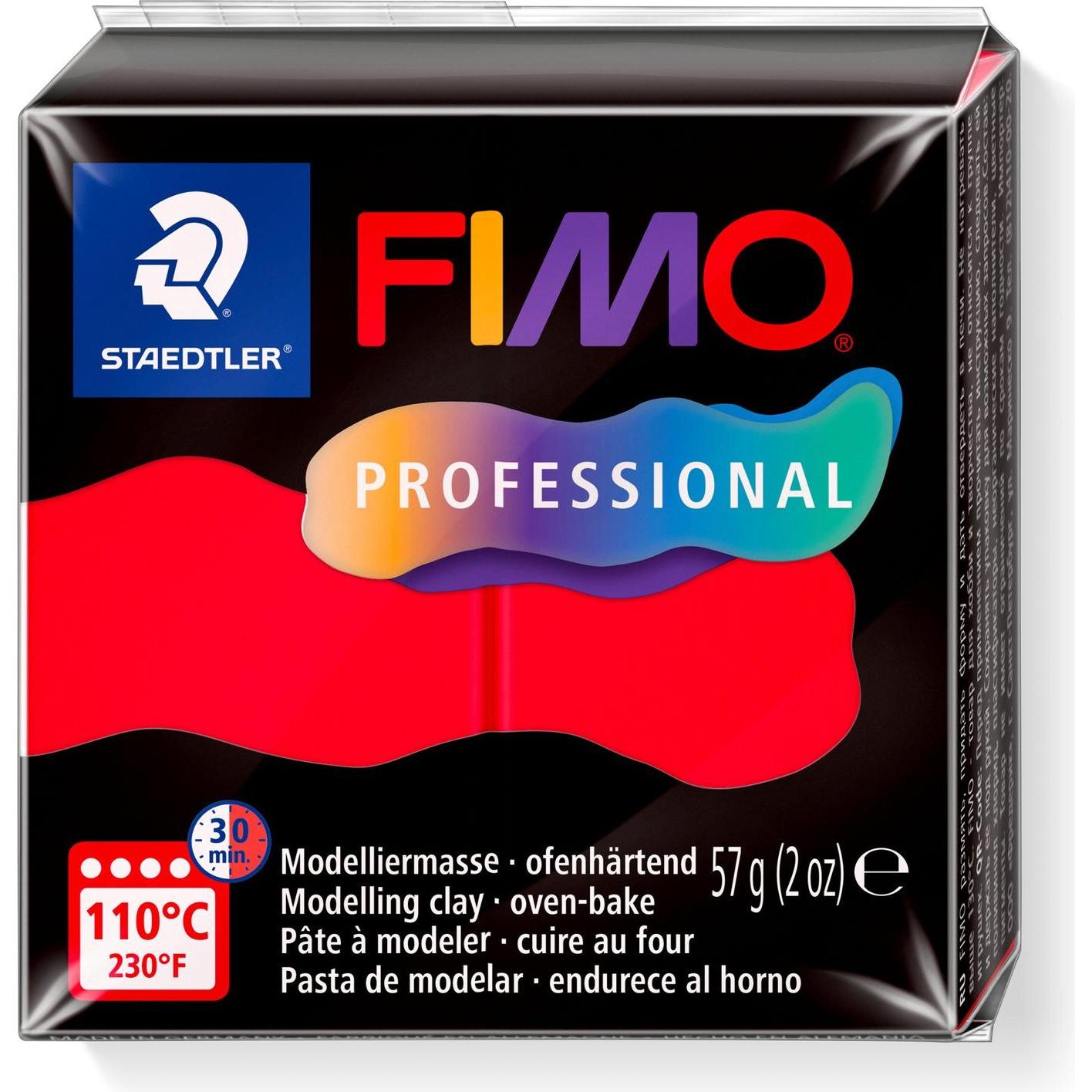 Fimo Mod.masse prof 57g rot (8040-200)