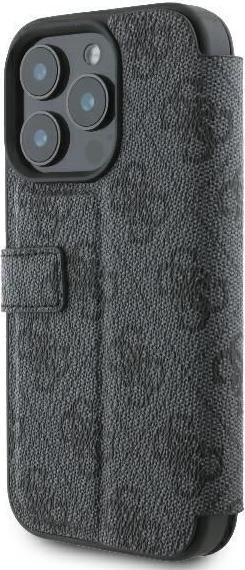 Produktbild Guess GUBKP16L4GMGGR iPhone 16 Pro 6.3" czarny/black book 4G Metal Logo (Apple iPhone 16 Pro)