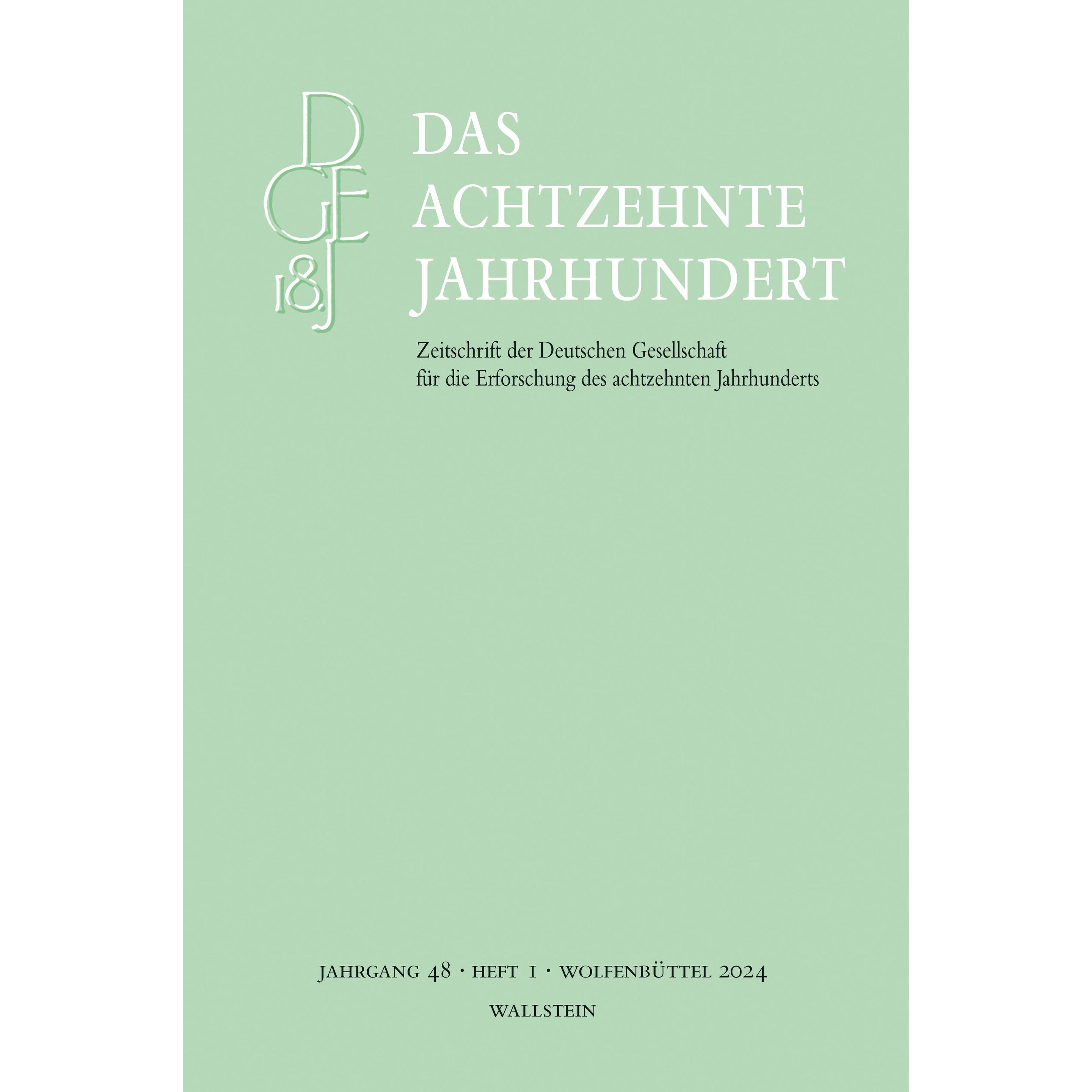 Das achtzehnte Jahrhundert, Fachbücher von Stefanie Stockhorst