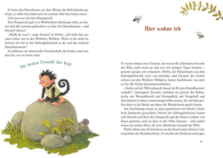 Produktbild Hörbe und sein Freund Zwottel (Deutsch, Annette Swoboda, Otfried Preussler, 2018)