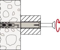 Image du produit Fischer 94642 Rahdü Schr SXR 8X80 Z NV (5 pcs)