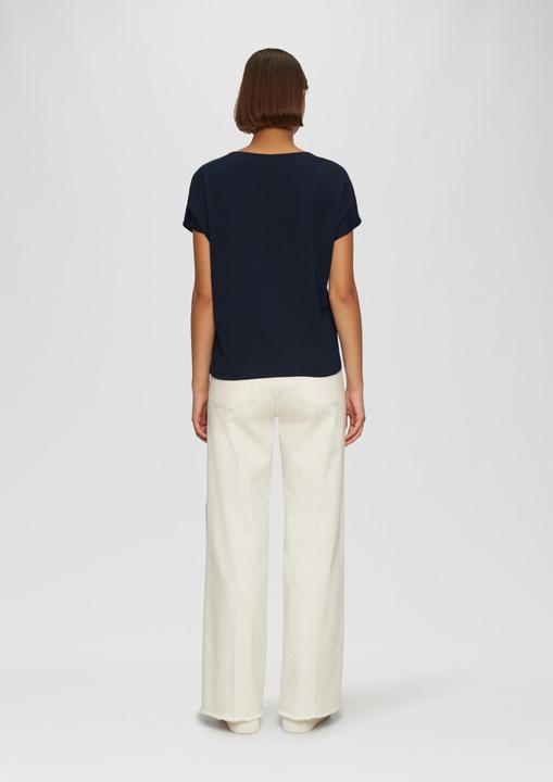 Image du produit S.Oliver T-Shirt T-Shirt im Relaxed Fit mit Stickerei am V-Ausschnitt (34)