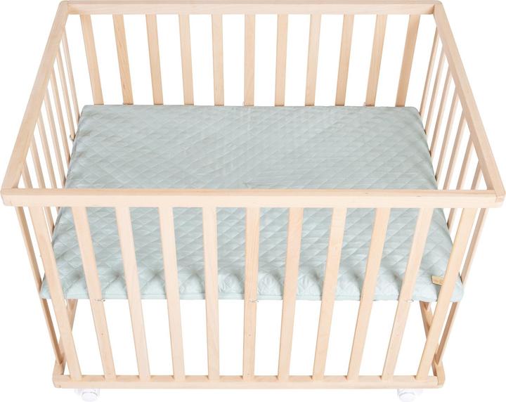 Actual product image Roba Playpen 100x75 Style Frosty green (73 cm, 98.50 cm)