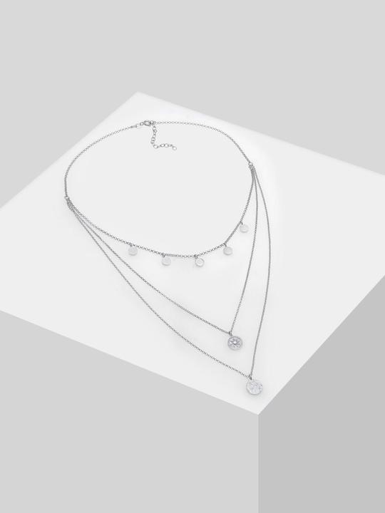 Immagine prodotto Elli Choker Layer Kreis (925 Argento, 36 cm)