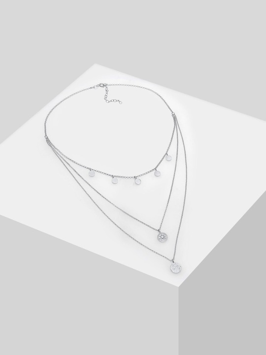 Produktbild Elli Choker Layer Kreis (925 Silber, 36 cm)