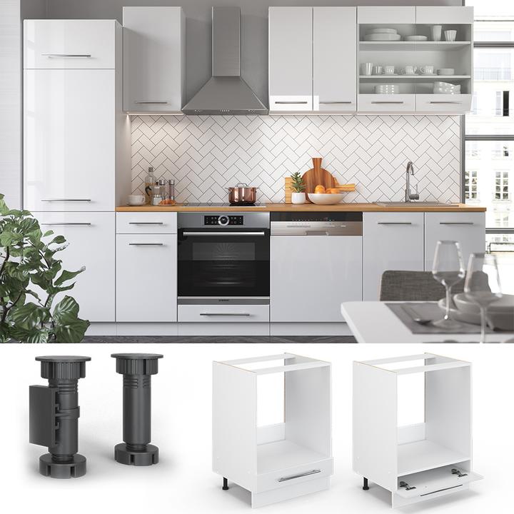 Produktbild Vicco Herdumbauschrank Fame-Line (60 x 60 x 82 cm)