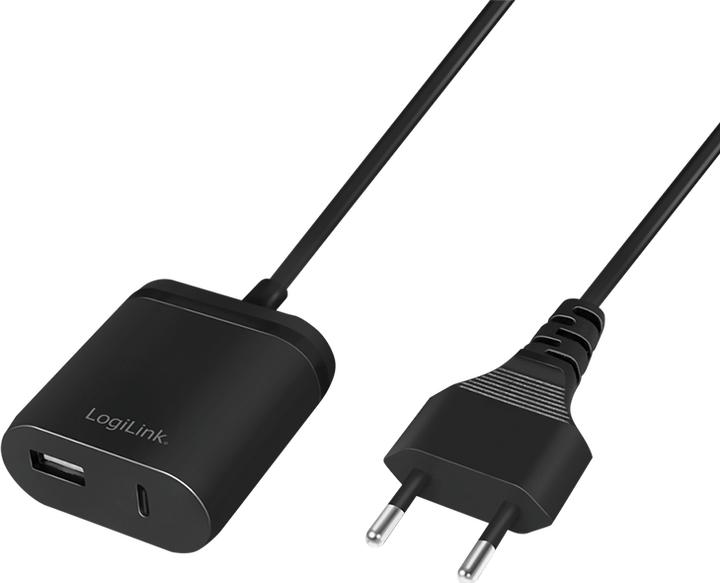 Productafbeelding LogiLink USB-adapterstekker met vaste kabel (12 W)