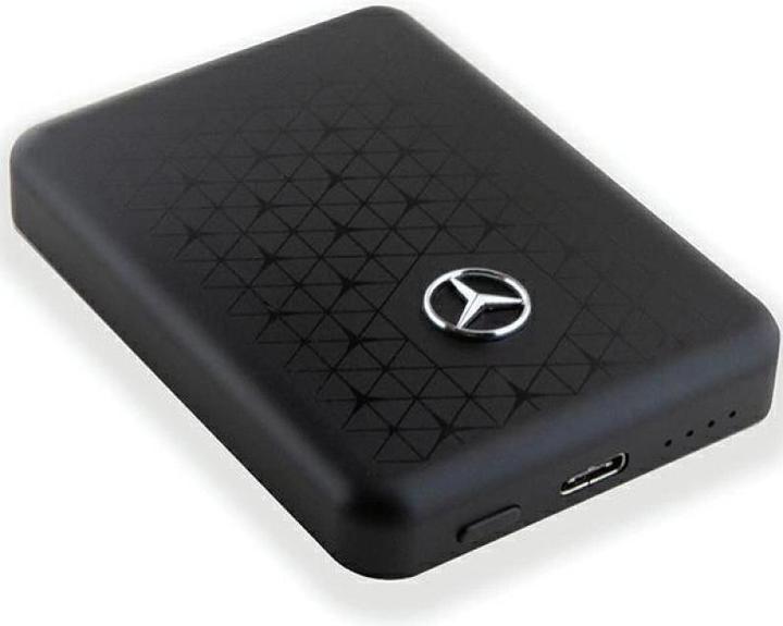 Produktbild Mercedes Powerbank MEPB3KMESTK 5W 3000mAh czarny/black MagSafe (3000 mAh, 5 W, 11.10 Wh)