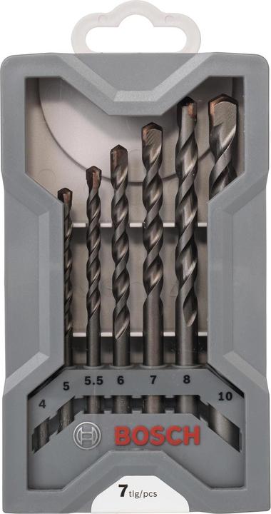 Produktbild Bosch Professional Zubehör 7-tlg. CYL-3 Betonbohrer-Set, 4/5/5,5/7/8/10 mm (6 mm, 5.5 mm, 10 mm, 7 mm, 5 mm, 8 mm, 4 mm)