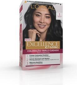 Produktbild L'Oréal Paris EXCELLENCE Creme tinte #1 negro (Schwarz)
