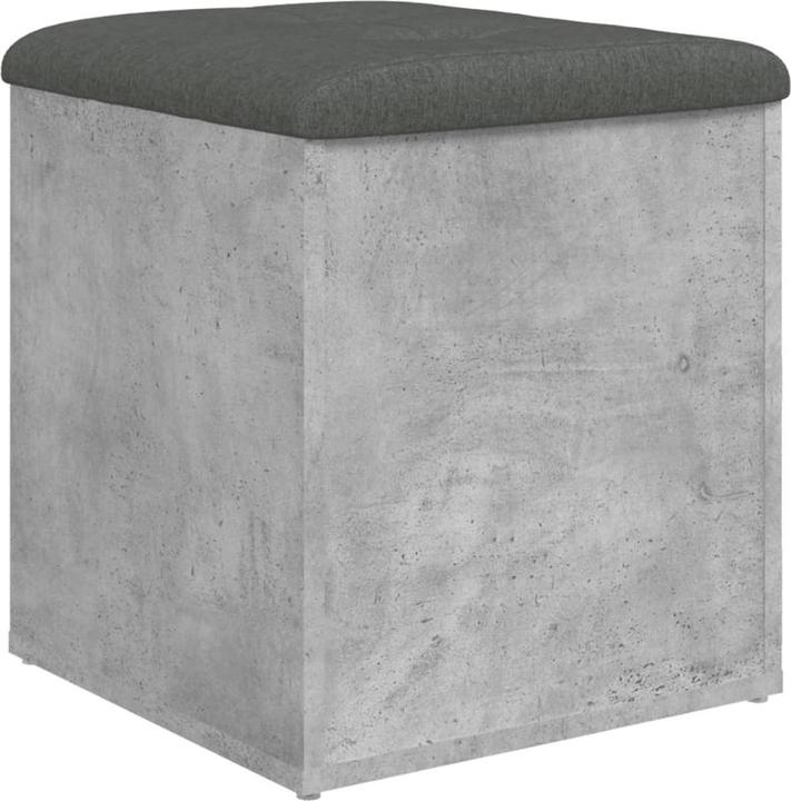 Immagine prodotto VidaXL Panca con contenitore in cemento grigio 42x42x45 cm (42 cm)