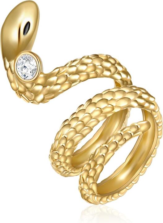 Image du produit Lulu & Jane Serpent en alliage métallique orné de cristaux Swarovski® or jaune - 33014 (54)