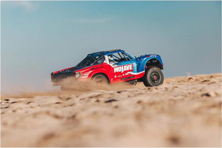 Produktbild Arrma Short Course Truck Mojave 4x4 4S BLX Blau, ARTR, 1:8 (ARR Almost-Ready-to-Race)