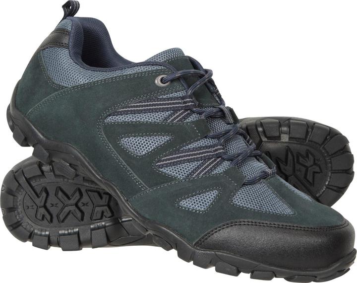 Actual product image Mountain Warehouse Mens Outdoor III Suede Walking Shoes (47)