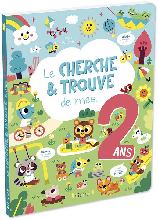 Gründ éditions Le cherche & trouve de mes... 2 ans (Français, Americo Tiago, 2022)