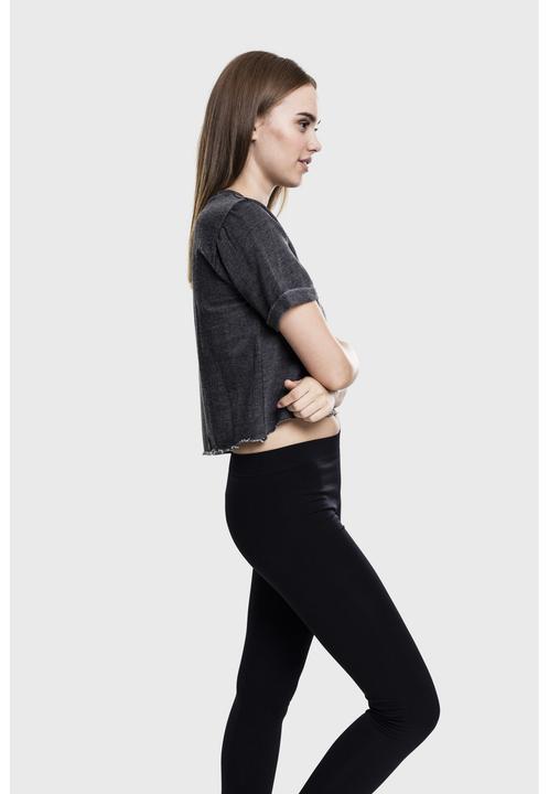 Image du produit Urban Classics Ladies Cropped Burnout Short Sleeve Crew (S)