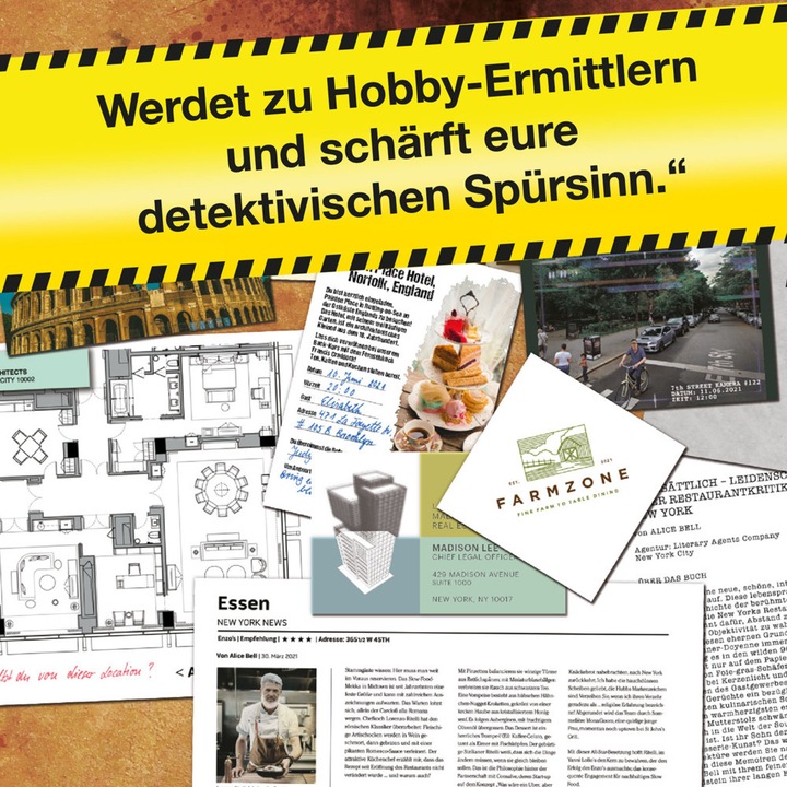 Image du produit Kosmos Murder Mystery Case File - Mord à la carte (Allemand, 2022)