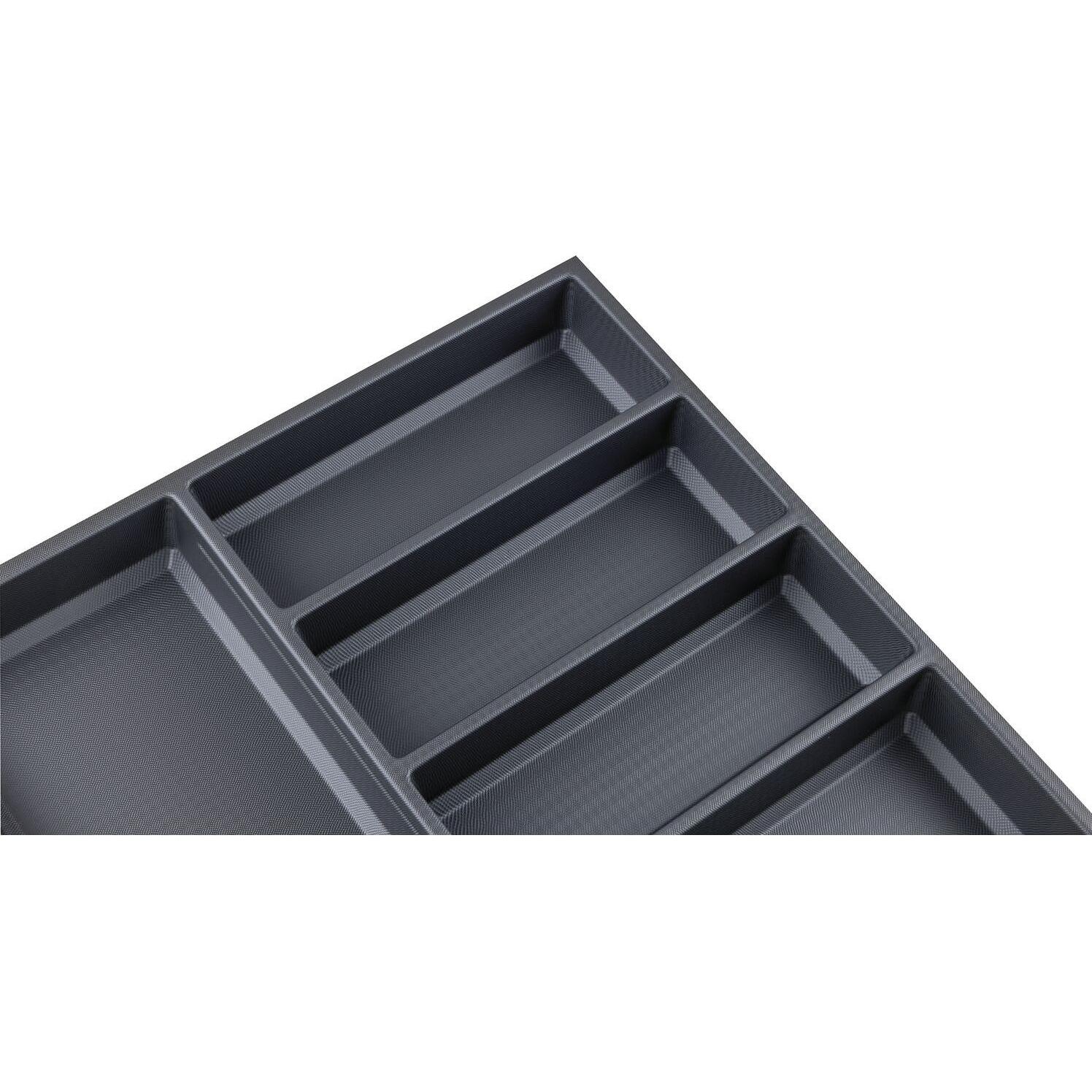 Agoform Besteckeinsatz Sky KB 300 mm Tiefe 473 mm Schwarz, Besteckkasten, Schwarz