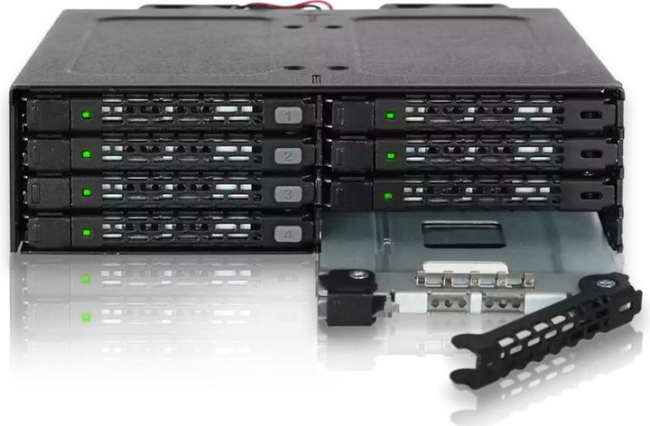 Produktbild Icy Dock ToughArmor MB998IP-B - Gehäuse für Speicherlaufwerke - 2.5" (6.4 cm)