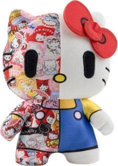 Actual product image YuMe Sanrio DZNR plush figure Hello Kitty 50th Anniversary Edition 18 cm (18 cm)