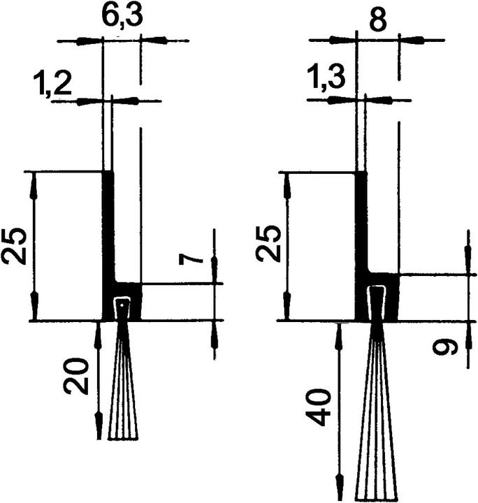 Produktbild OK-Line Bürstendichtungen