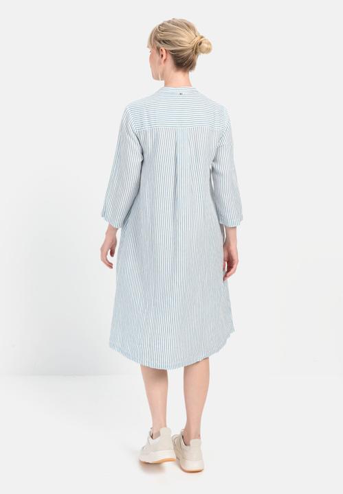 Image du produit Camel Active Robe à enfiler avec col montant en lin mélangé (XS)