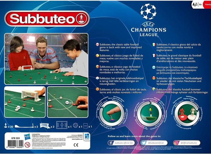 Produktbild Megableu Subbuteo Champions League (Französisch, 2 - 14 Spieler)