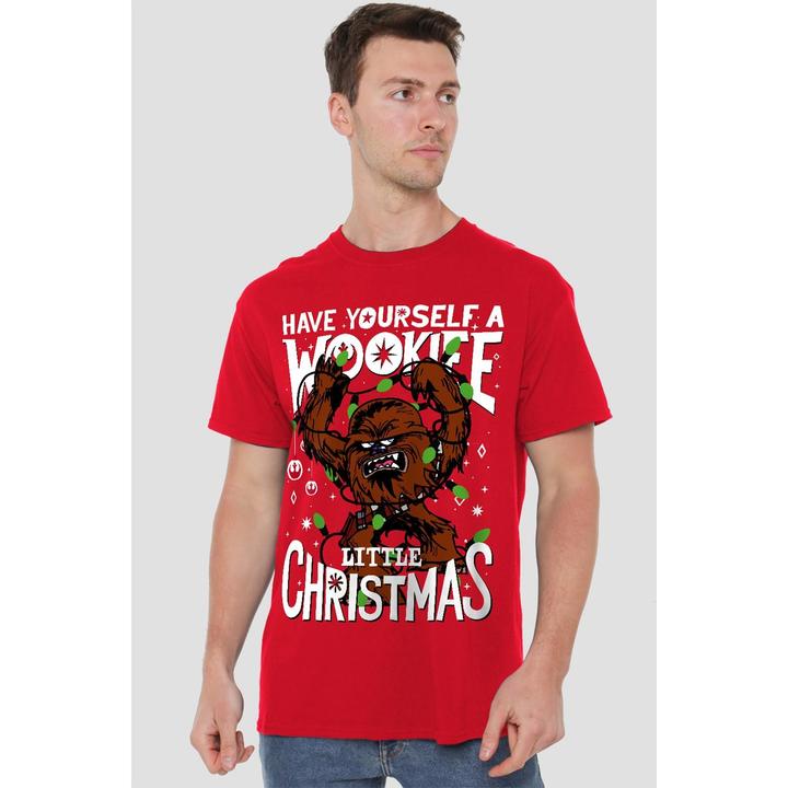 Produktbild Star Wars A Wookie Little Christmas TShirt (3XL)