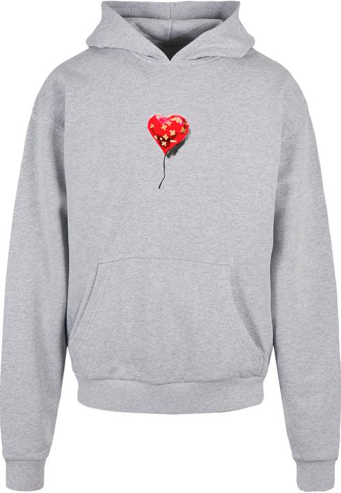 Produktbild Merchcode Banksy - Love Hurts Ultra Heavy Hoody - 192697 (L)