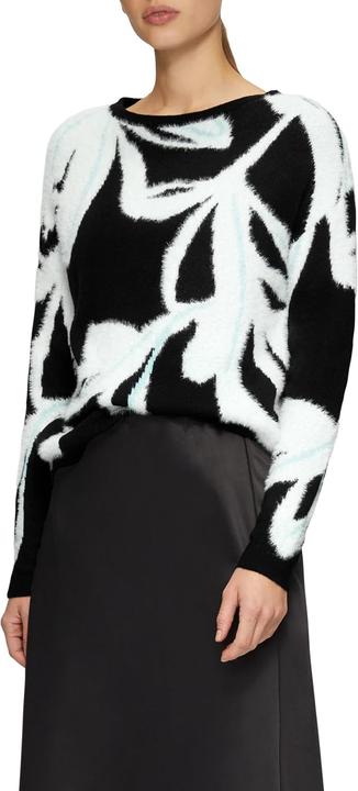 Produktbild s.Oliver Strickpullover Strickpullover mit Intarsienmuster (44)