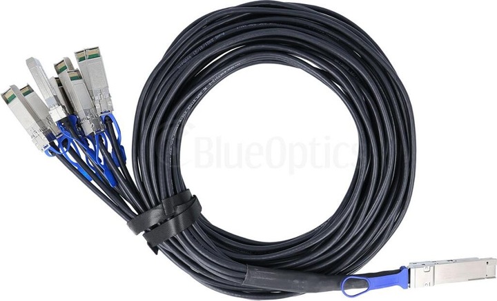 Produktbild BlueLAN Dell Networking WV95V kompatibles DAC 200GBASE-CR8 QSFP-DD/8xSFP28 BL292701W1M26