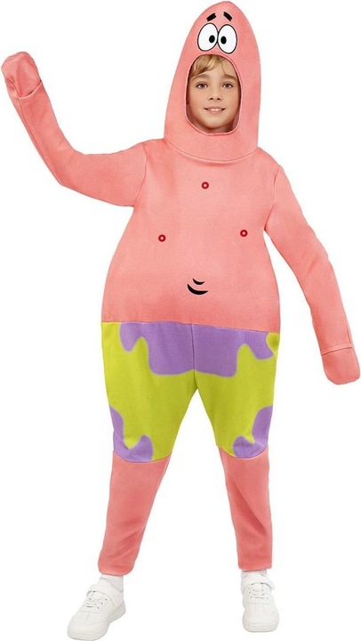 Produktbild Metamorph Spongebob Schwammkopf – Patrick Kostüm für Kinder (122, 128, 134)