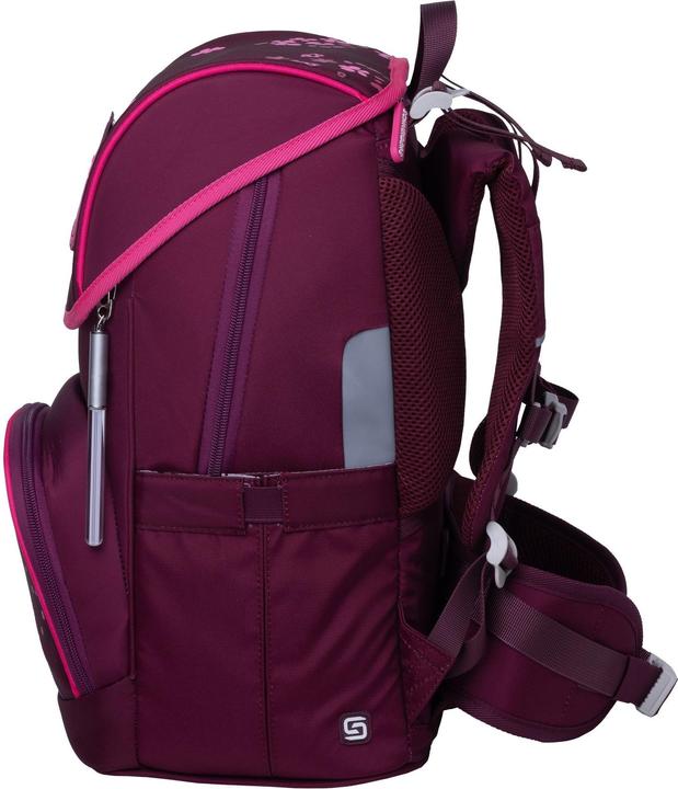 Actual product image Schneiders Floral Fantasy fuchsia school bag set (19 l)