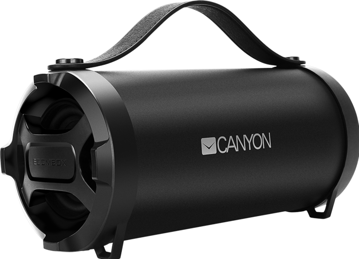Actual product image Canyon BSP-6 Bluetooth Speaker, BT V4.2, Jieli AC6905A, TF card support, 3.5mm AUX, micro-USB port (USB power delivery)