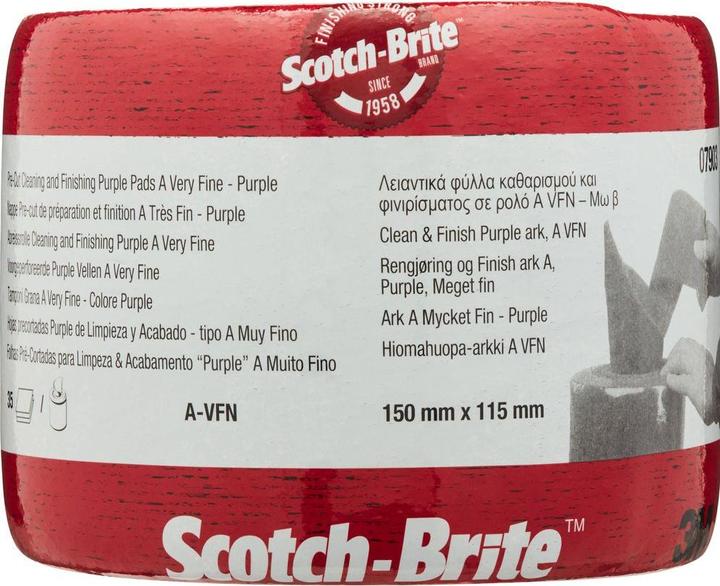 Productafbeelding Peka Pinselfabrik Scotch-Brite handpads 200x100mm op rol 320-360 zeer fijn (avfn (P320-P360))