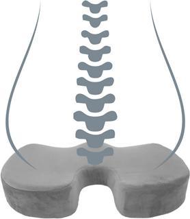 Powerone Powerton ERGO SEDOS Sitzkissen, grau