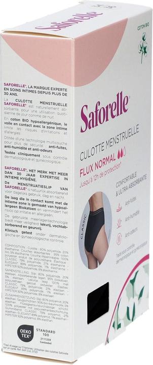 Produktbild Saforelle Menstruationsslip Normaler Fluss (Normal)
