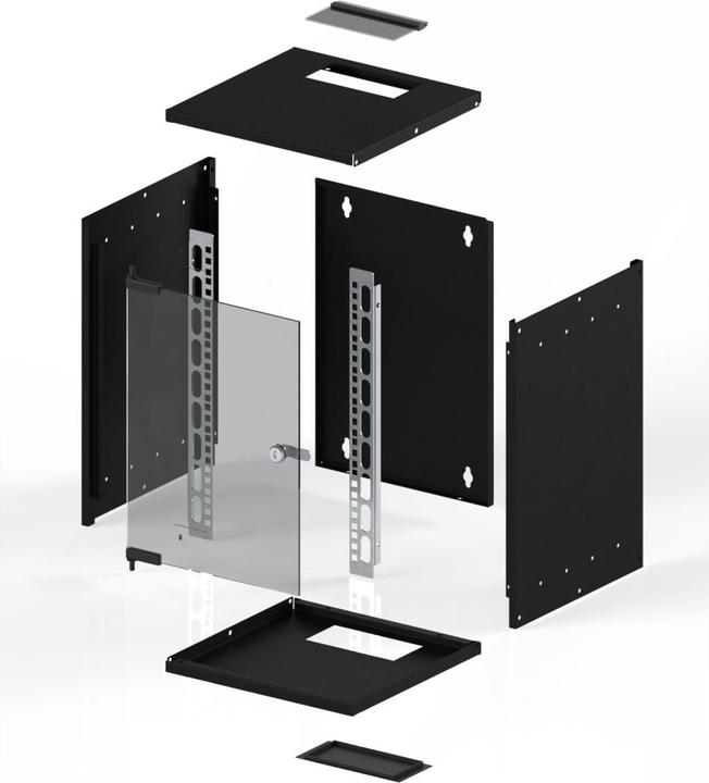 EFB Elektronik GmbH 48,30cm (19") Montageschiene 09HE für Wandgehäuse BASIC, Set 2 Stück
