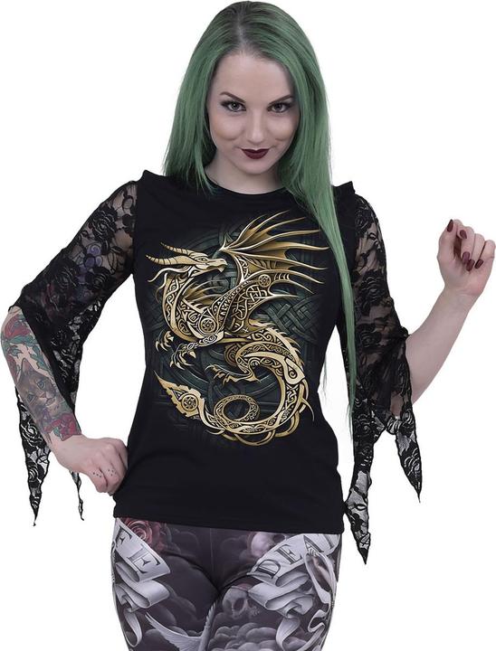 Produktbild Spiral Celtic Dragon TShirt Spitze (L)
