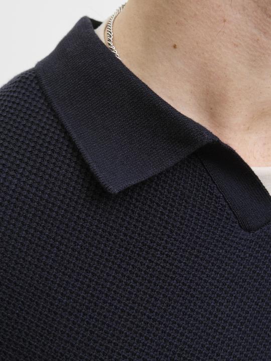 Produktbild Jack & Jones Jprblaeaston Knit Split Neck Ls Sn (M)