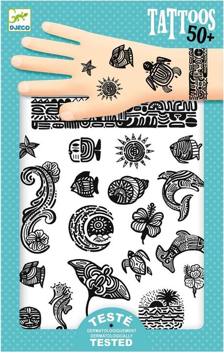Produktbild Djeco Tattoos Polynesien