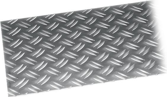 Produktbild Alfer Riffelblech (500 mm, 250 mm, 2 mm)